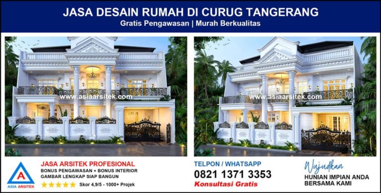 Jasa Desain Rumah di Curug Tangerang