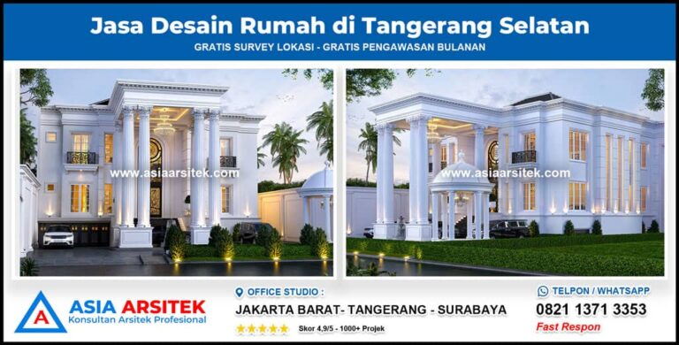 Jasa Desain Rumah di Tangerang Selatan