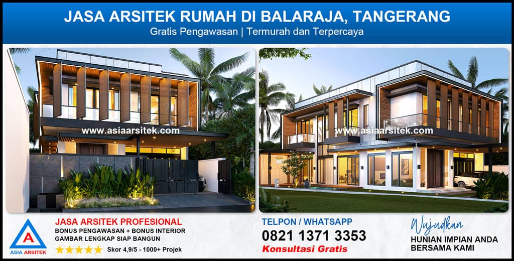 Jasa Arsitek Rumah di Balaraja Tangerang