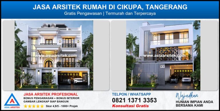 Jasa Arsitek Rumah di Cikupa Tangerang
