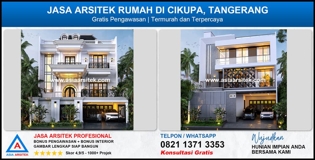 Jasa Arsitek Rumah di Cikupa Tangerang