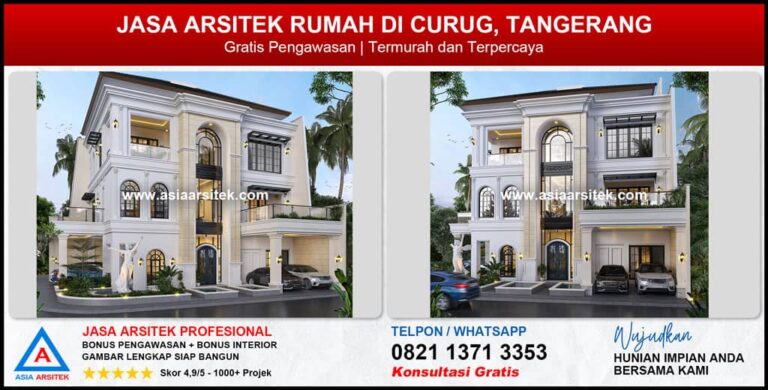Jasa Arsitek Rumah di Curug Tangerang