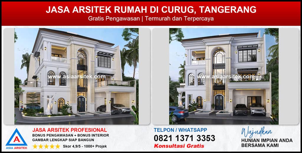 Jasa Arsitek Rumah di Curug Tangerang