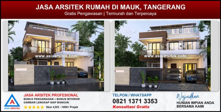 Jasa Arsitek Rumah di Mauk Tangerang