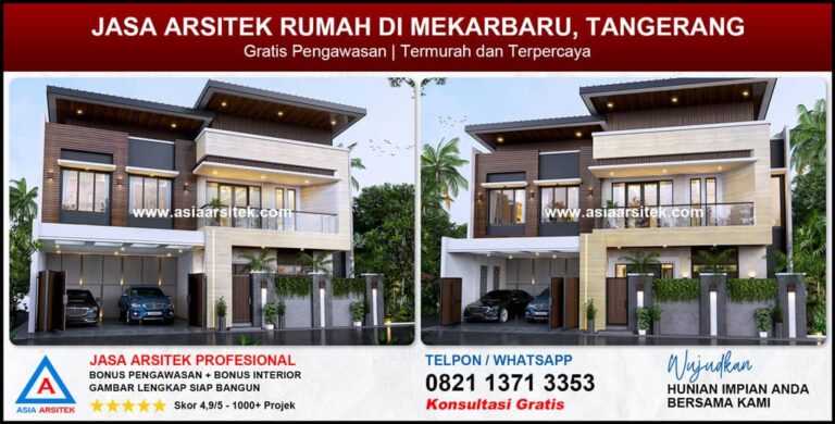 Jasa Arsitek Rumah di Mekarbaru Tangerang