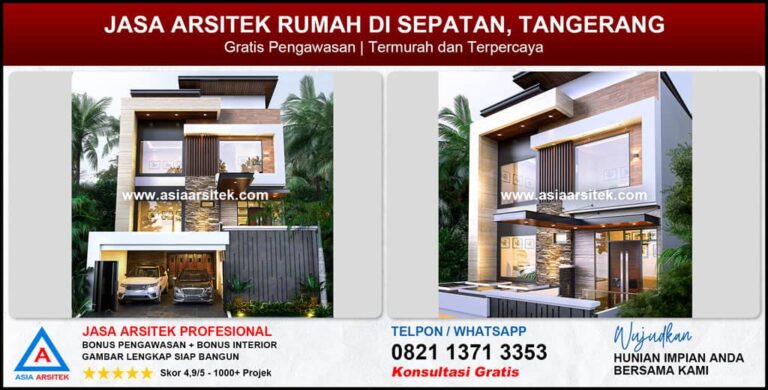 Jasa Arsitek Rumah di Sepatan Tangerang