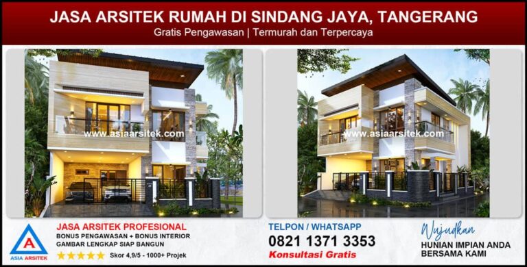Jasa Arsitek Rumah di Sindang Jaya Tangerang