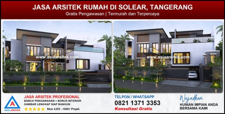 Jasa Arsitek Rumah di Solear Tangerang