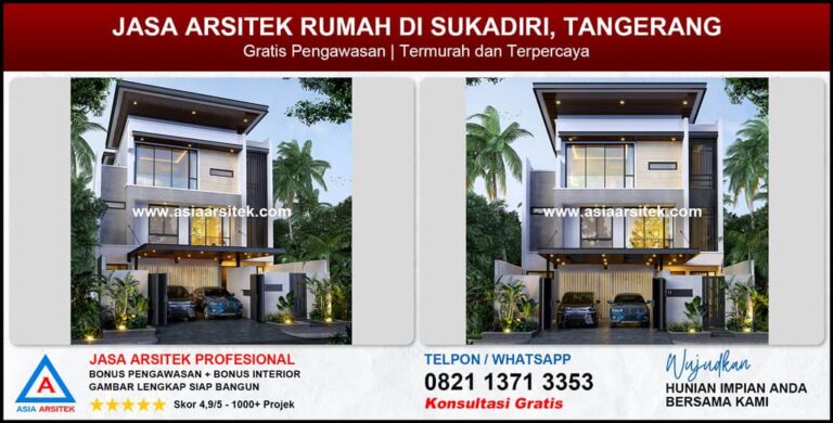 Jasa Arsitek Rumah di Sukadiri Tangerang