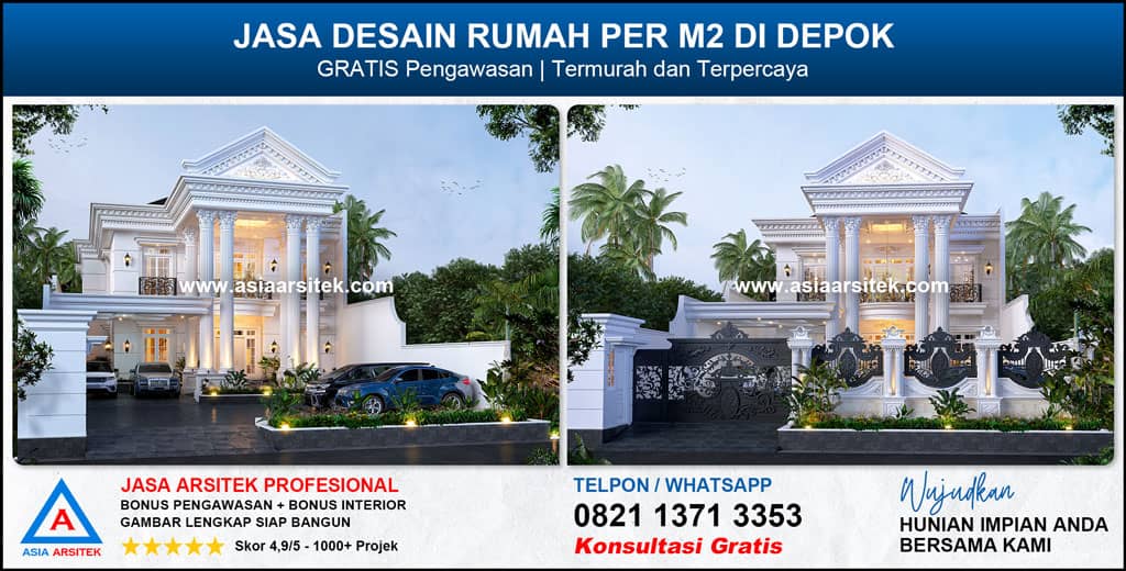 Jasa Desain Rumah Per M2 di Depok, jasa desain rumah, jasa arsitek rumah, jasa desain interior, jasa desain rumah Depok, jasa arsitek rumah Depok, jasa arsitek Depok