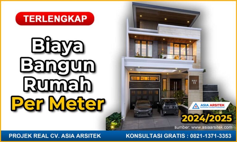 Biaya Bangun Rumah 2024 2025