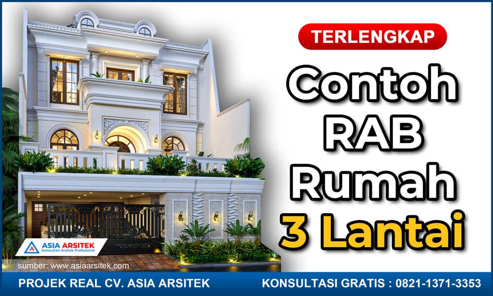 Contoh Rab Rumah 3 Lantai Excel