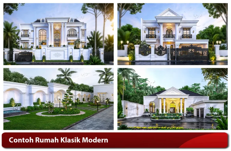 Contoh Rumah Klasik Modern