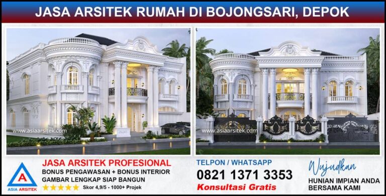 Jasa Arsitek Rumah di Bojongsari Depok