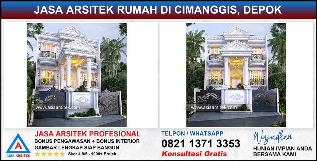 Jasa Arsitek Rumah di Cimanggis Depok