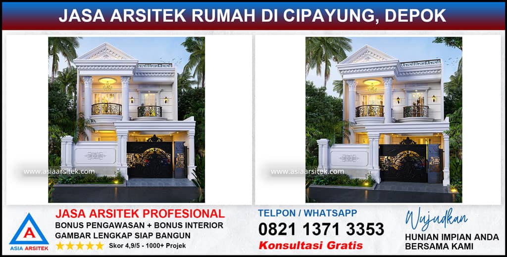 Jasa Arsitek Rumah di Cipayung Depok
