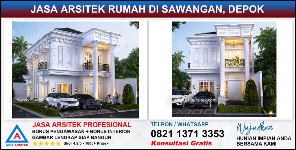 Jasa Arsitek Rumah di Sawangan Depok