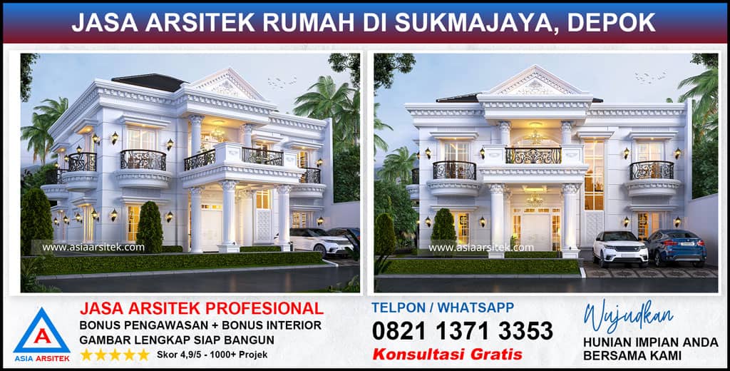 Jasa Arsitek Rumah di Sukmajaya Depok