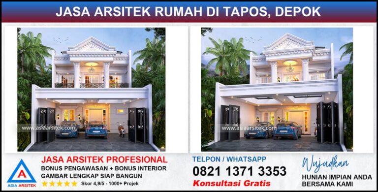 Jasa Arsitek Rumah di Tapos Depok