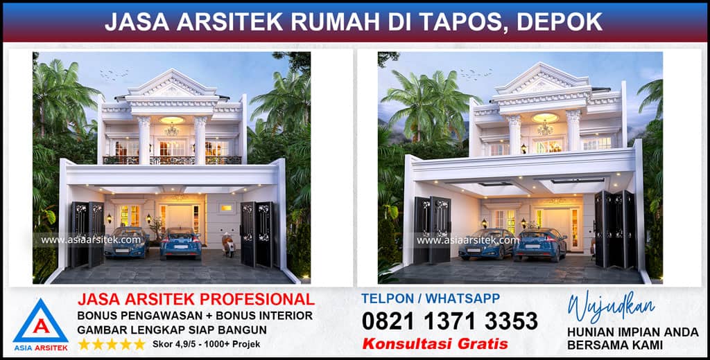 Jasa Arsitek Rumah di Tapos Depok