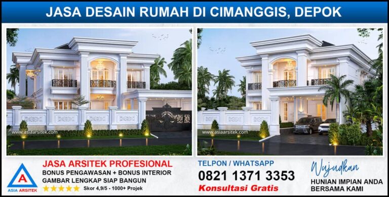Jasa Desain Rumah di Cimanggis Depok
