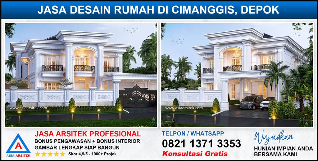 Jasa Desain Rumah di Cimanggis Depok