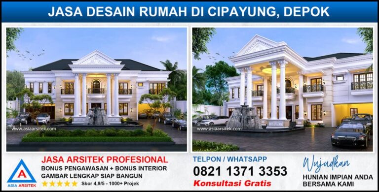 Jasa Desain Rumah di Cipayung Depok