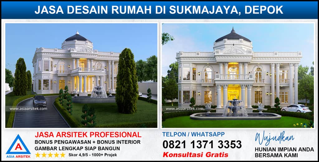 Jasa Desain Rumah di Sukmajaya Depok