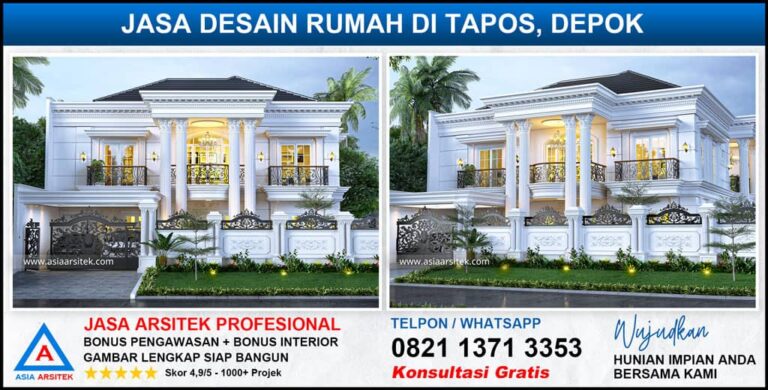 Jasa Desain Rumah di Tapos Depok