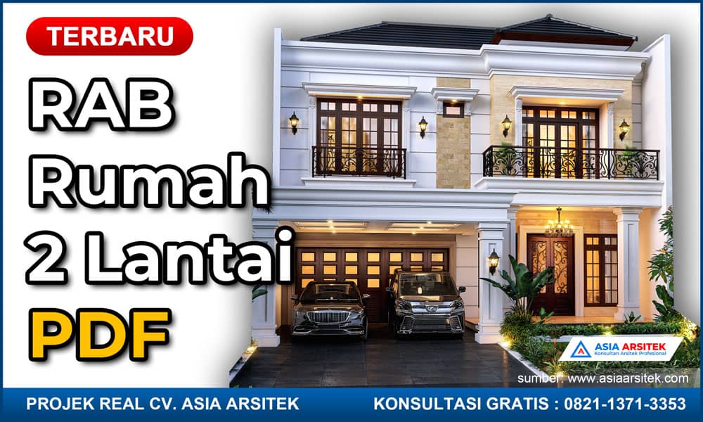 RAB Rumah 2 Lantai PDF