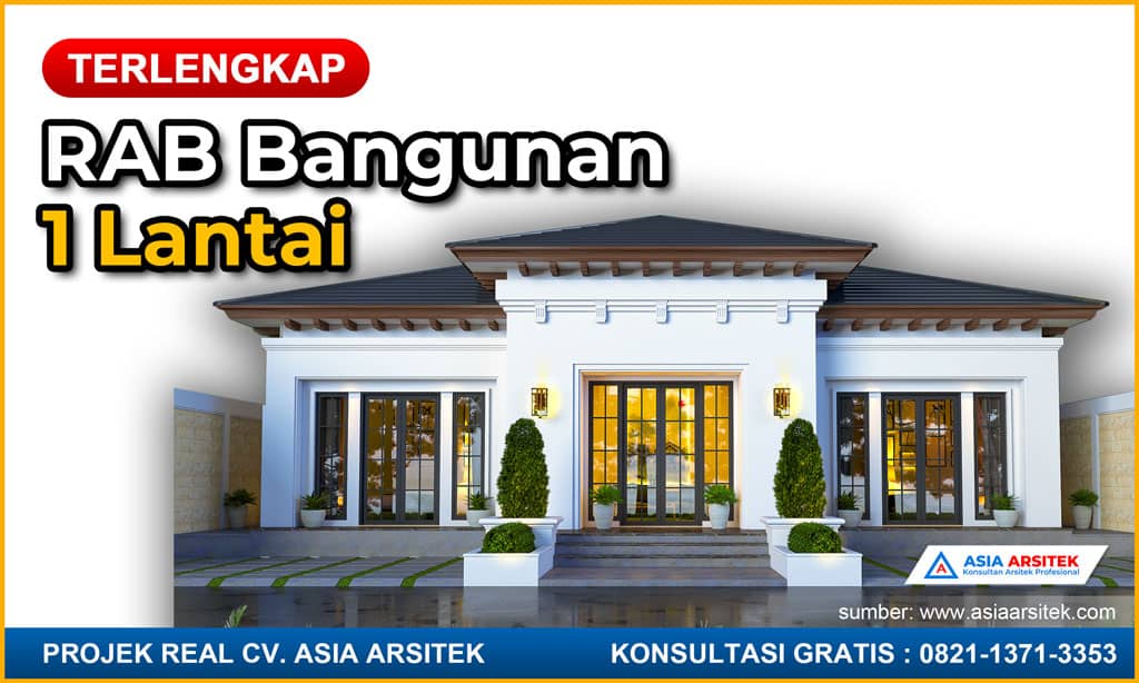 Rab Bangunan 1 Lantai