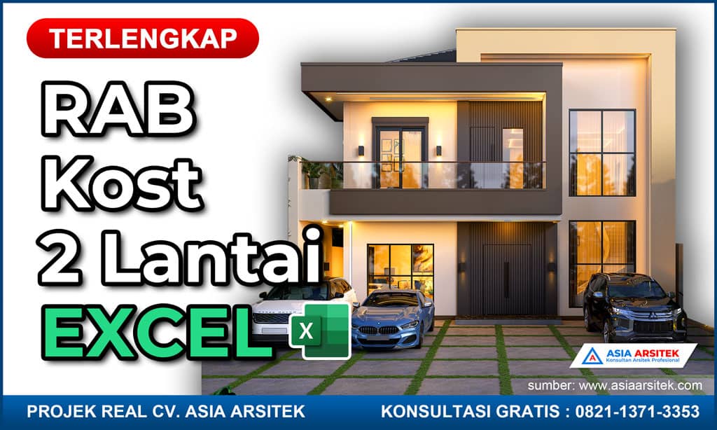 Rab Kost 2 Lantai Excel