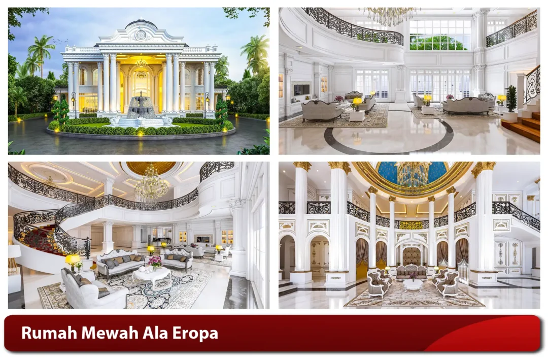 Rumah Mewah Ala Eropa