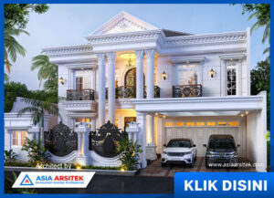 10 Gambar Desain Rumah Mewah 1 Lantai Terbaik Klasik Karawang