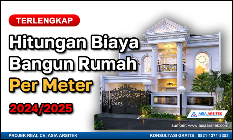 Hitungan Biaya Bangun Rumah Per Meter 2024 Harga Borongan Rumah Per Meter