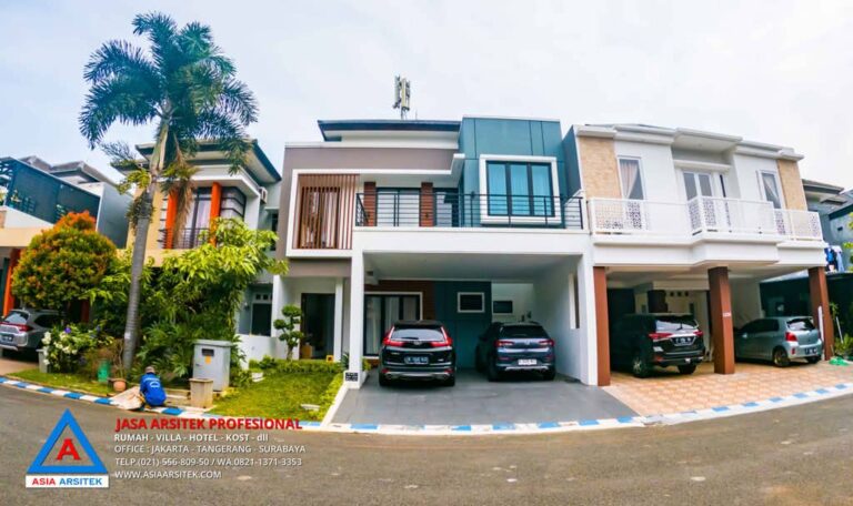 Pembangunan Rumah Minimalis 2 Lantai 9x15 m di Tangerang Selatan