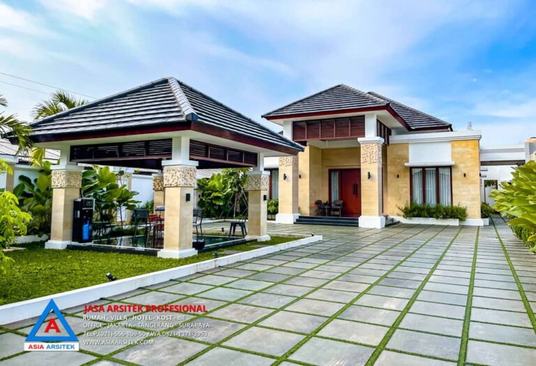 Pembangunan Rumah Tropis Modern 1 Lantai 21x30 di Jakarta Timur