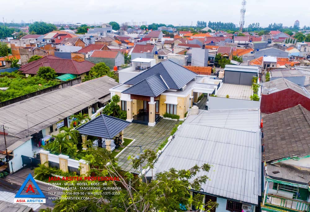 Pembangunan Rumah Tropis Modern 1 Lantai 21x30 di Jakarta Timur Atas