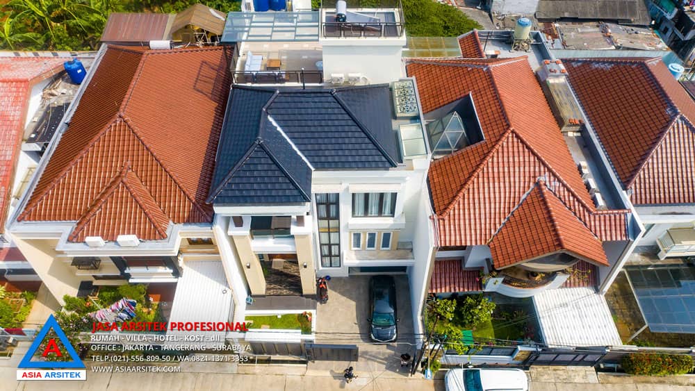 Pembangunan Rumah Tropis Modern 2 Lantai 10x20 m di Jakarta Barat Atas