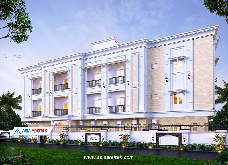Jasa Arsitek Desain Kos Kosan Kontrakan 3 Lantai 34