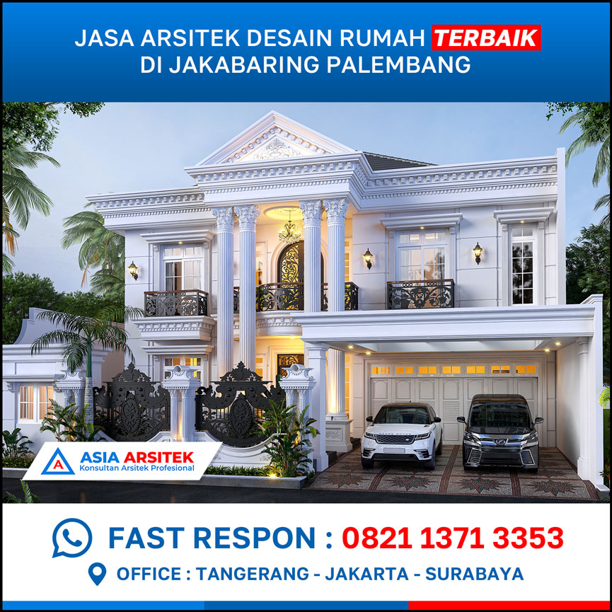 Jasa Arsitek Desain Rumah Terbaik di Jakabaring Palembang