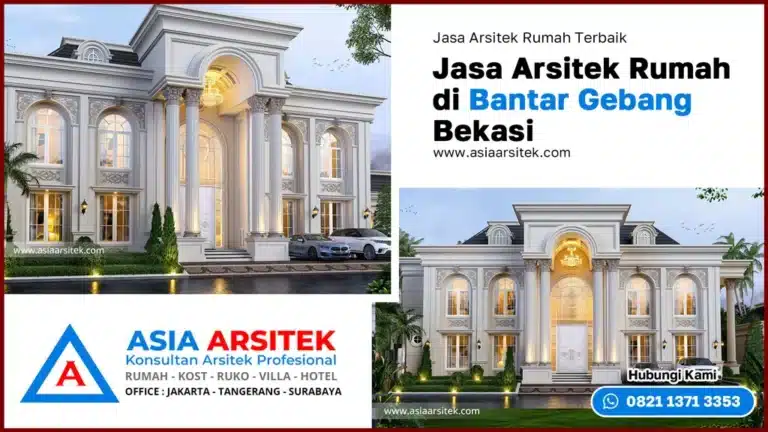 Jasa Arsitek Rumah di Bantar Gebang