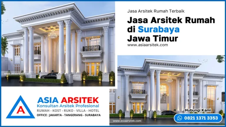 Jasa Arsitek Rumah di Surabaya