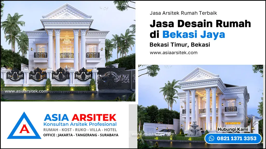 Jasa Desain Rumah di Bekasi Jaya