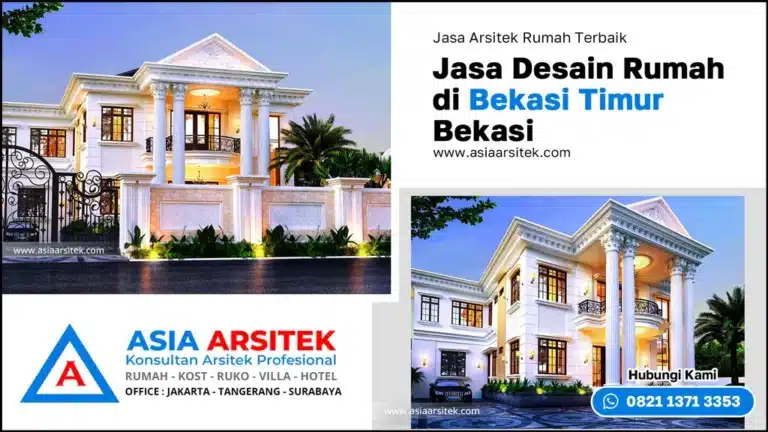 Jasa Desain Rumah di Bekasi Timur