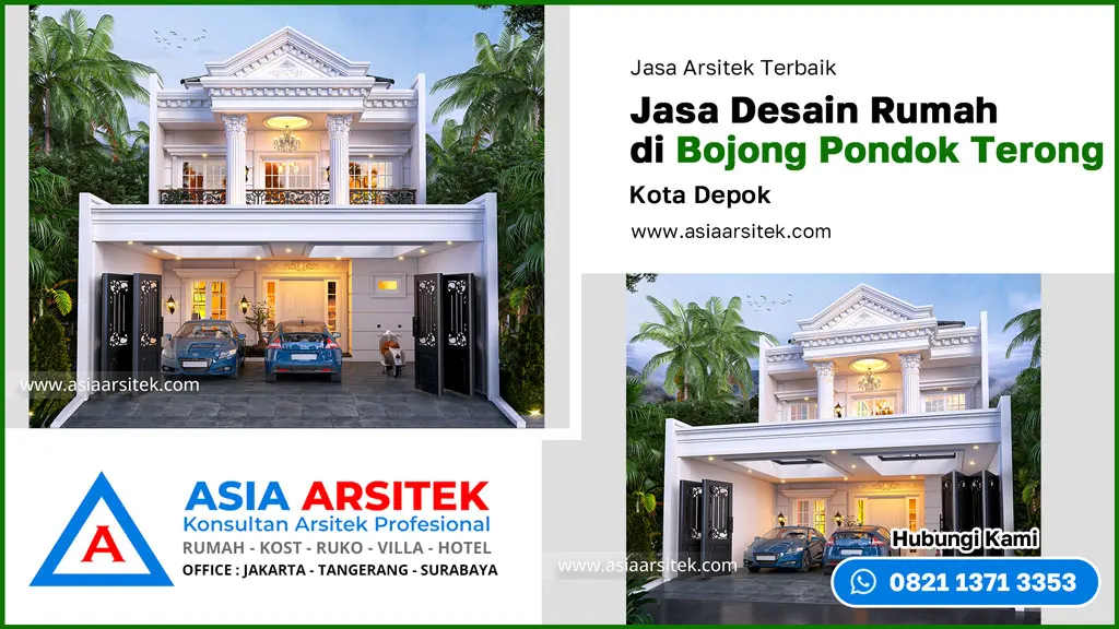 Jasa Desain Rumah di Bojong Pondok Terong