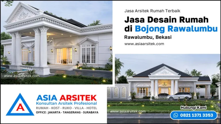 Jasa Desain Rumah di Bojong Rawalumbu