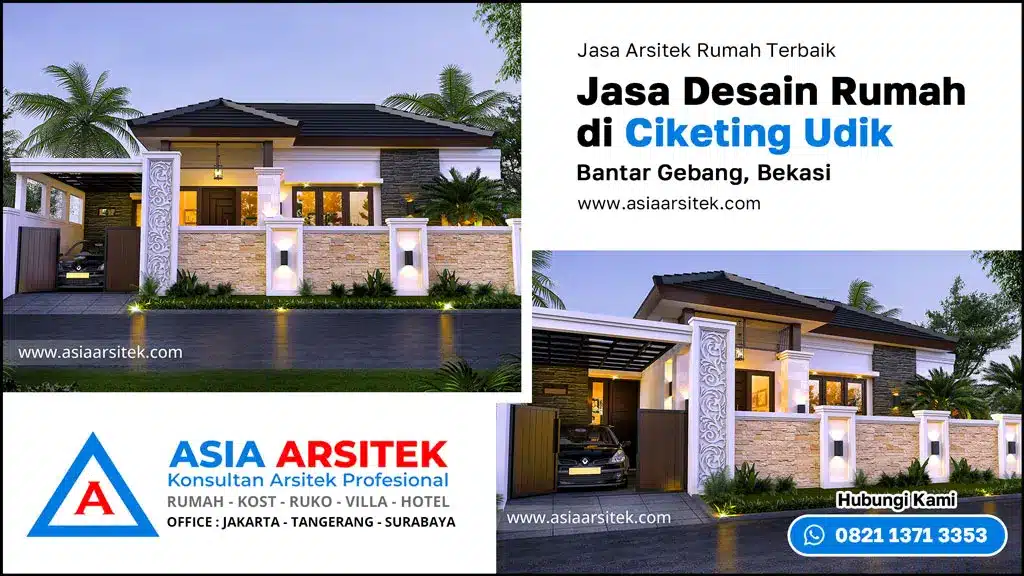 Jasa Desain Rumah di Ciketing Udik