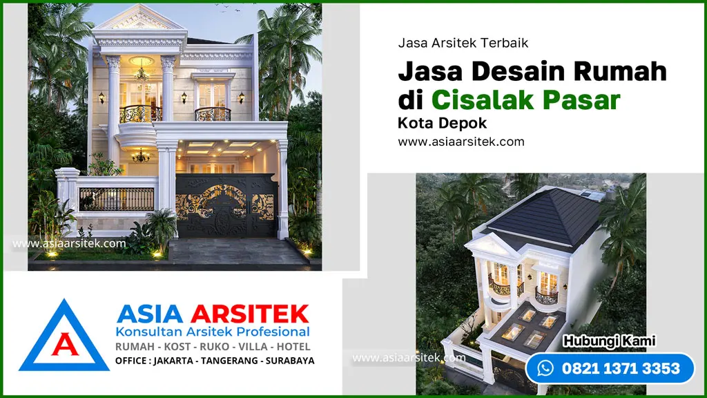 Jasa Desain Rumah di Cisalak Pasar