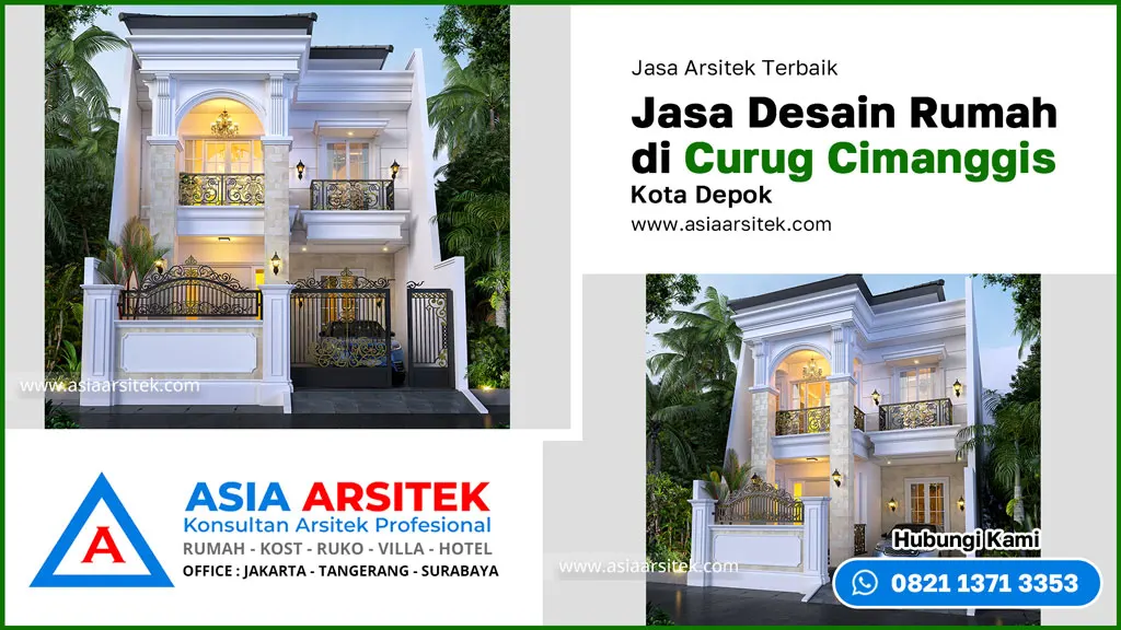 Jasa Desain Rumah di Curug Cimanggis